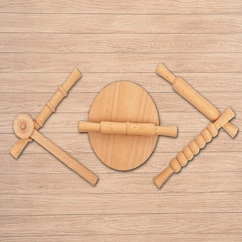 Hilife Kids' Clay-Time Rolling Pin & Board