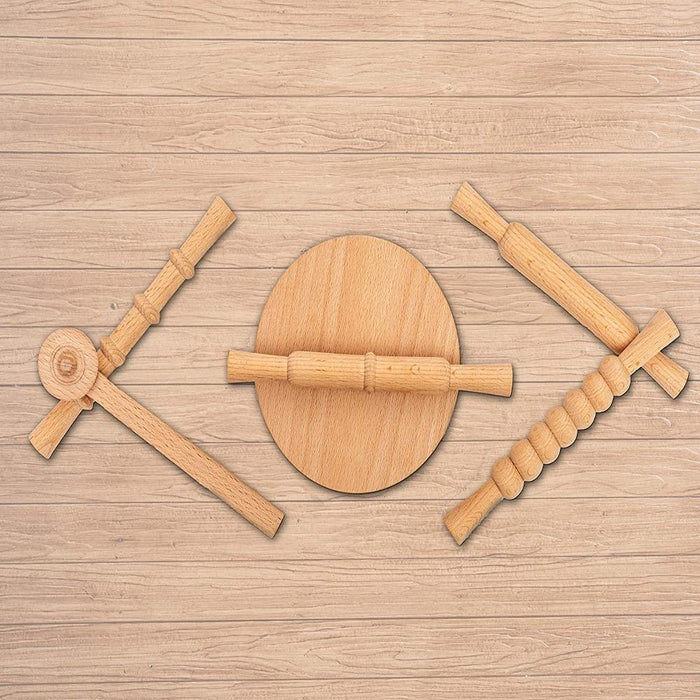 Hilife Kids' Clay-Time Rolling Pin & Board-Pretend Play-Hilife-Toycra