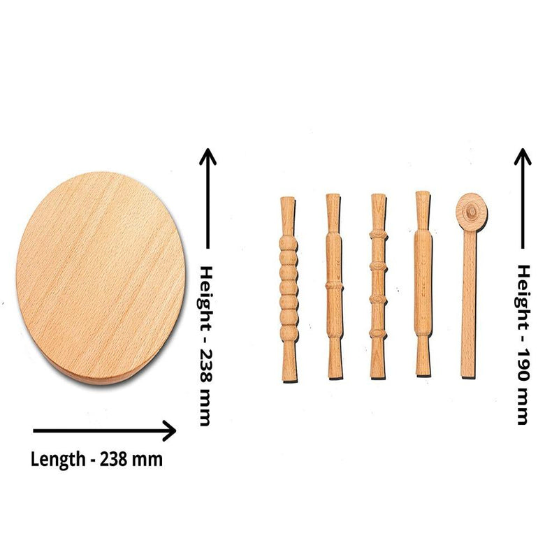 Hilife Kids' Clay-Time Rolling Pin & Board