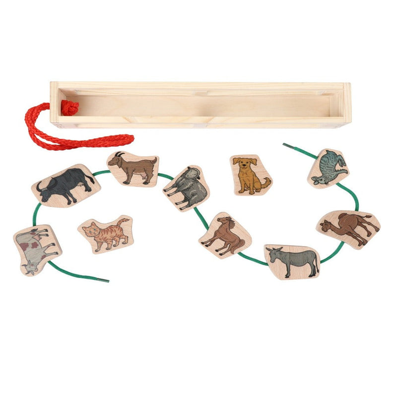 Hilife Lacing Wooden Toy