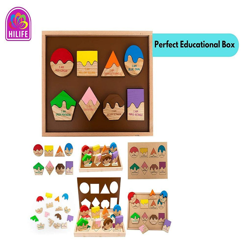 Hilife Match The Shape Puzzle