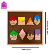 Hilife Match The Shape Puzzle