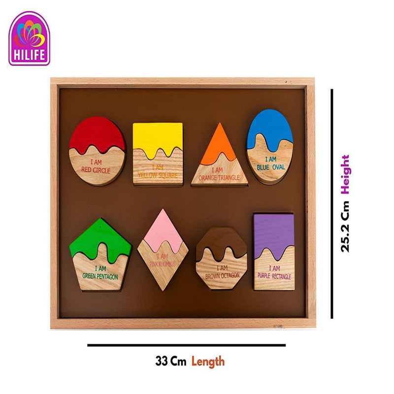 Hilife Match The Shape Puzzle