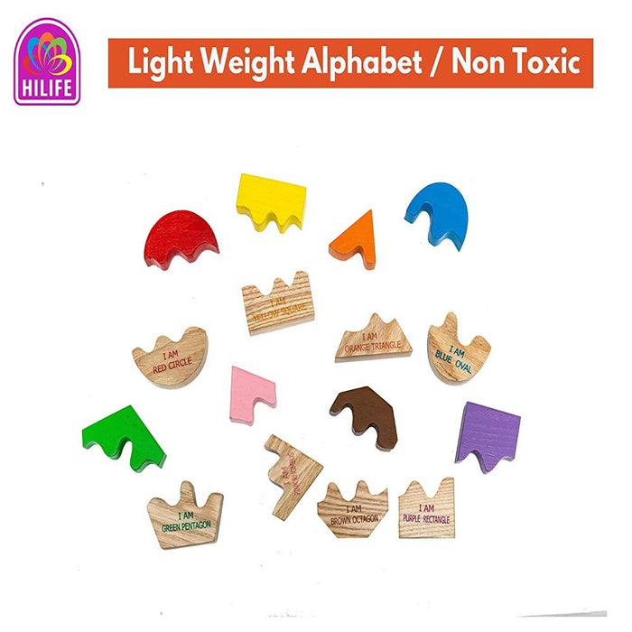 Hilife Match The Shape Puzzle-Puzzles-Hilife-Toycra