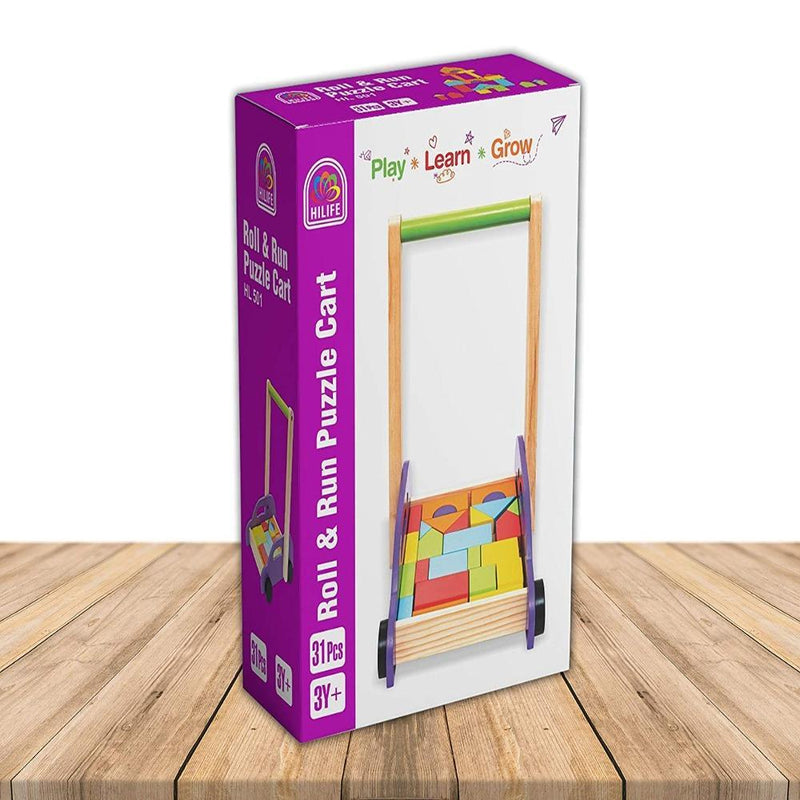 Hilife Roll & Run Puzzle Cart