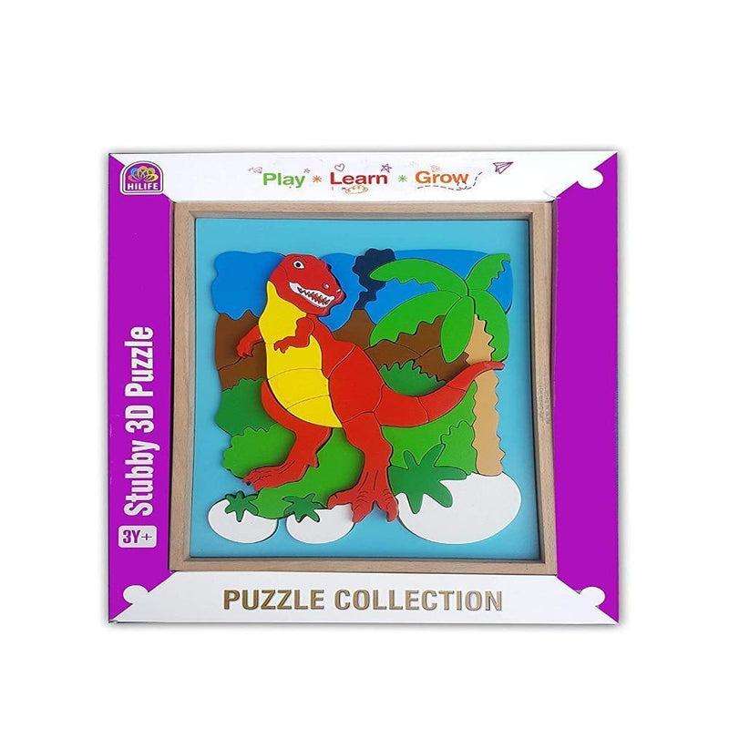 Hilife Stubby 3D Dinosaur Puzzle