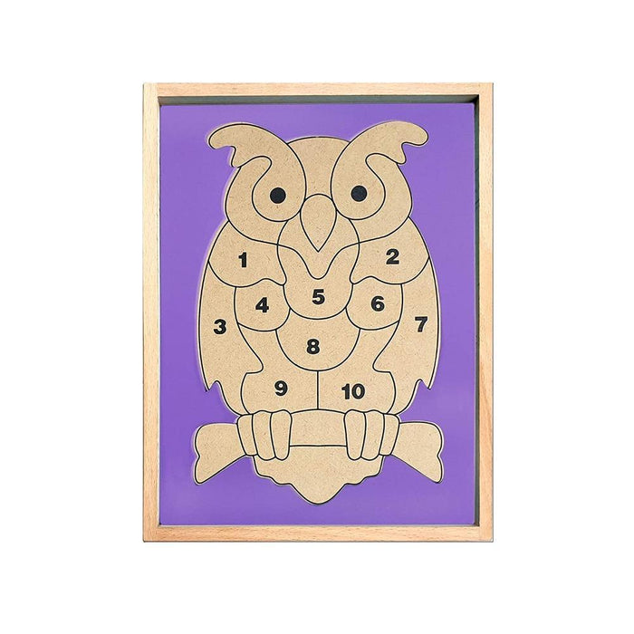 Hilife Stubby 3D Owl Puzzle-Puzzles-Hilife-Toycra