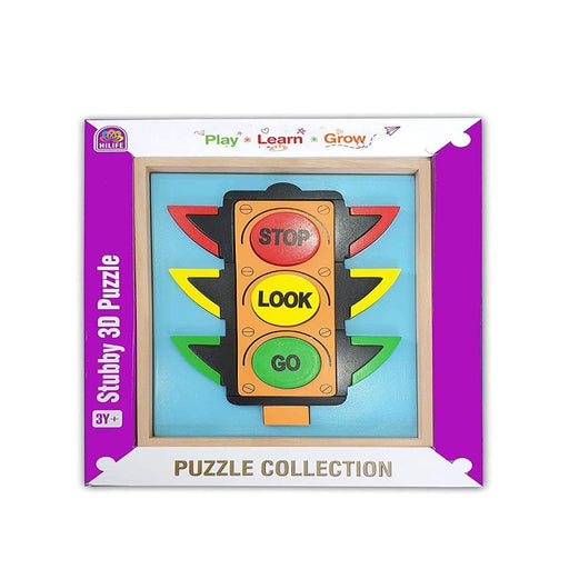 Hilife Stubby 3D Traffic Light Puzzle-Puzzles-Hilife-Toycra