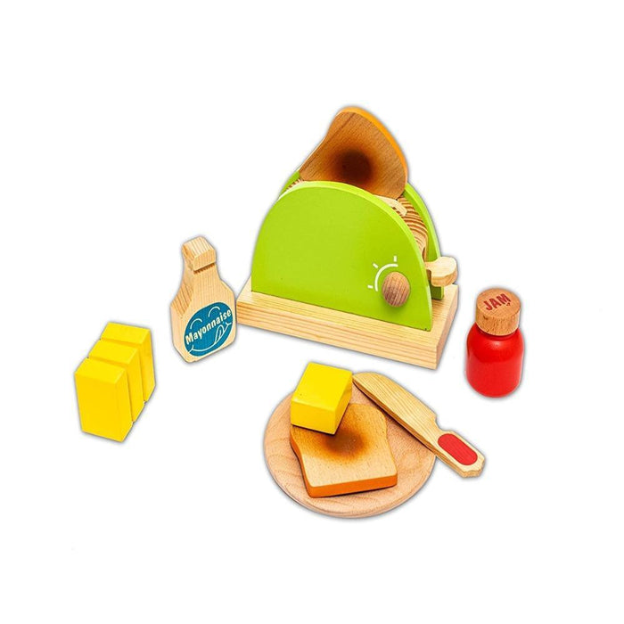 Hilife Tiny Tot Toaster Set-Pretend Play-Hilife-Toycra
