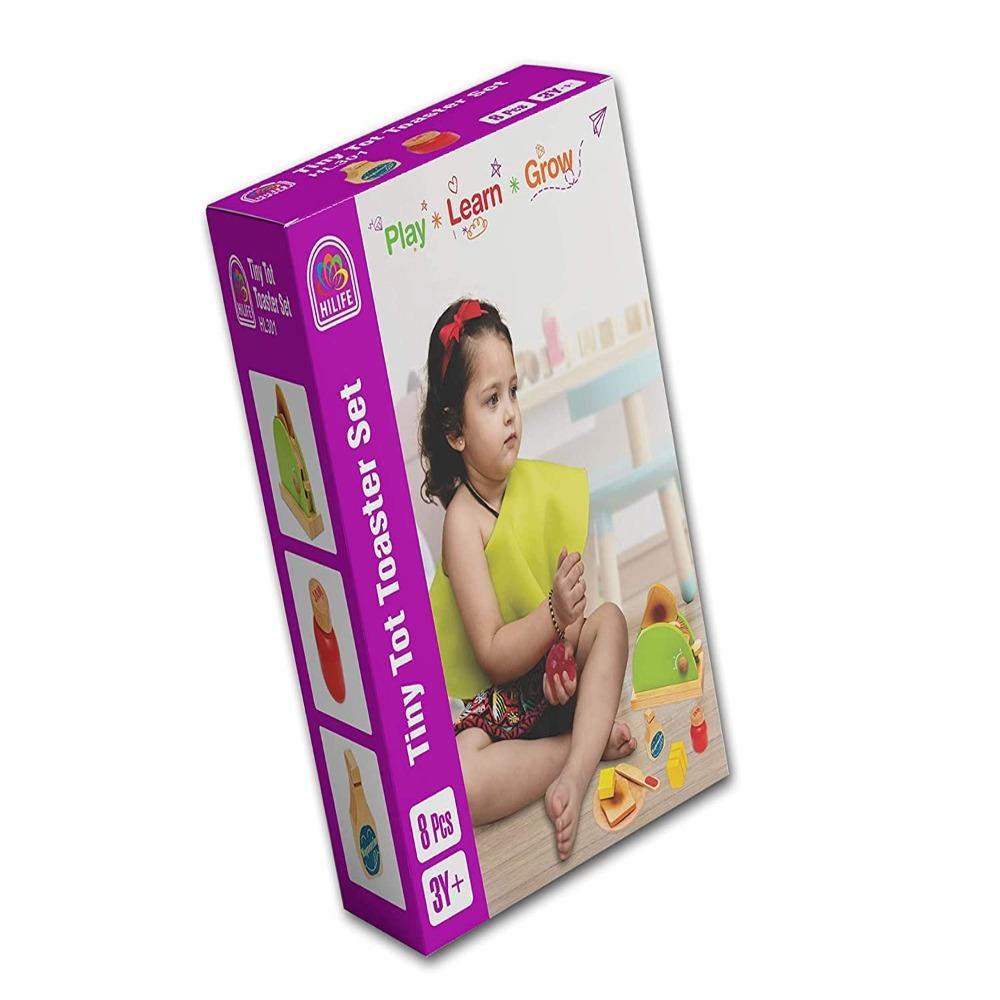 Hilife Tiny Tot Toaster Set | Buy Online at Toycra