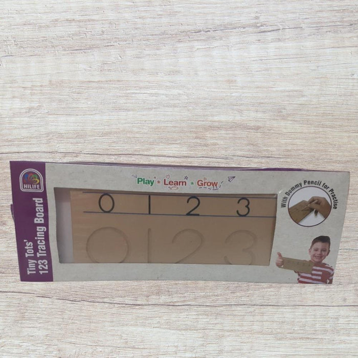 Hilife Tiny Tots' 123 Tracing Board-Preschool Toys-Hilife-Toycra