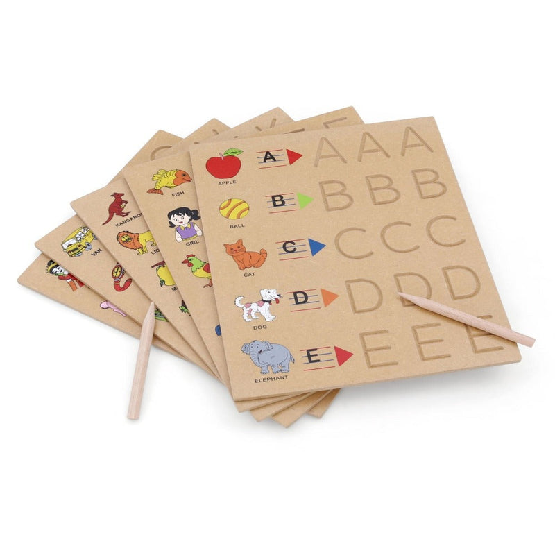 Hilife Tiny Tots' ABC Tracing Board Uppercase Big