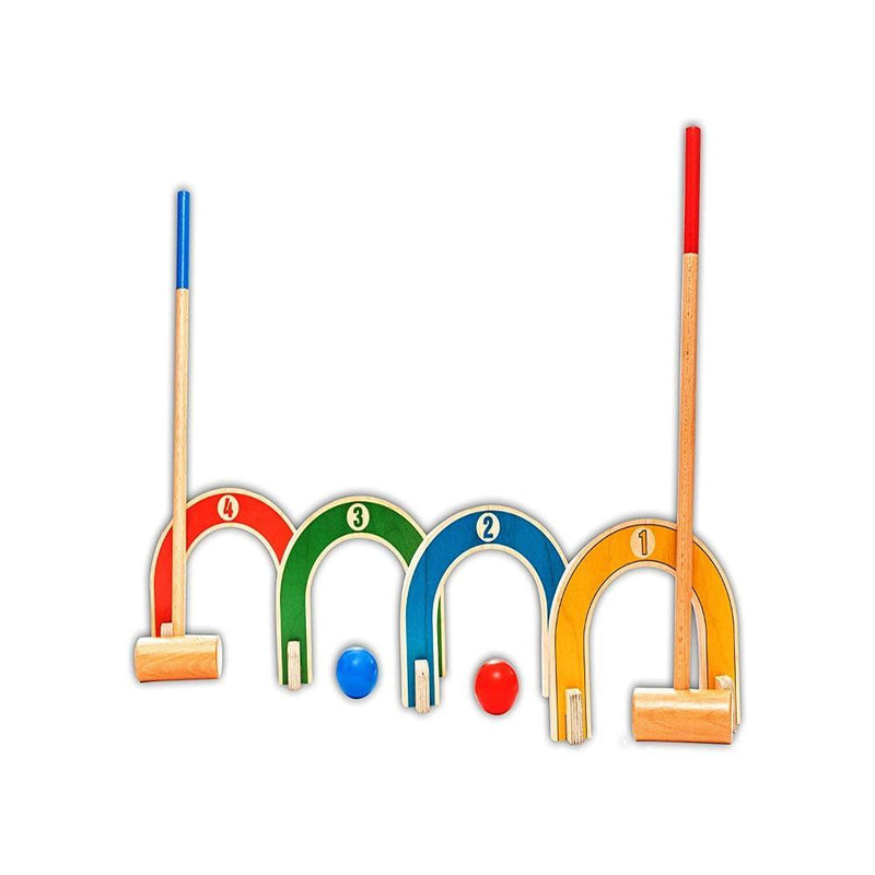 Hilife Toddler's Colourful Croquet Set