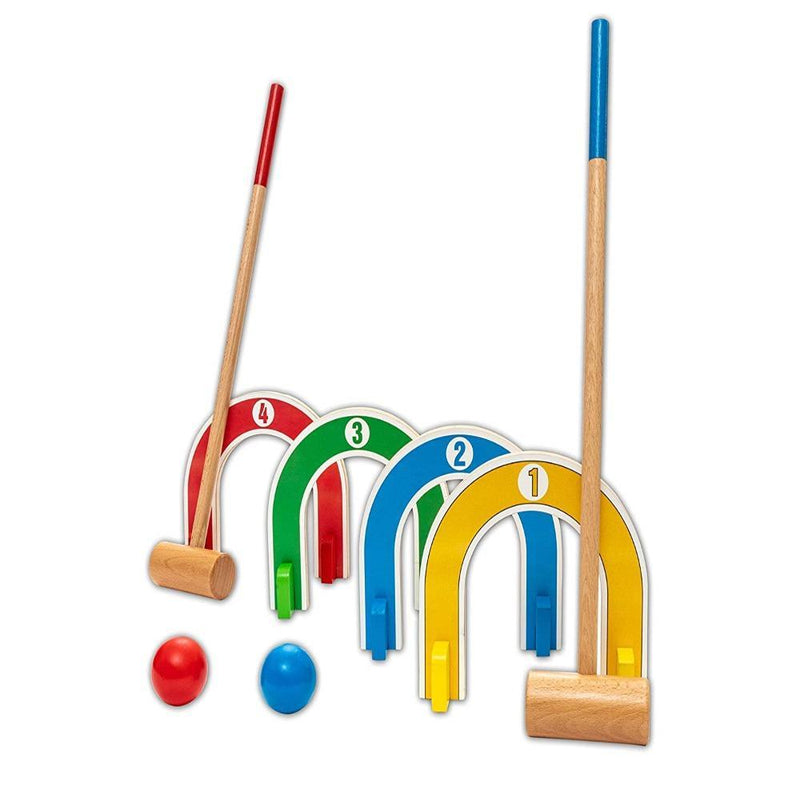 Hilife Toddler's Colourful Croquet Set