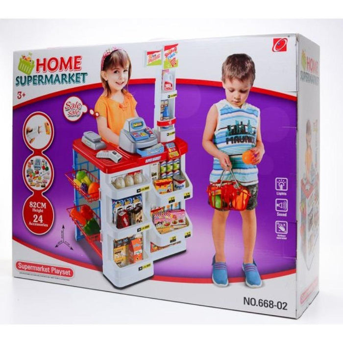 Home Supermarket Playset TM-668-02-Pretend Play-Toycra-Toycra