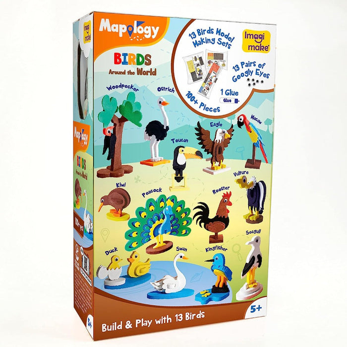 Imagimake Mapology Around the World Making Kit-Puzzles-Imagimake-Toycra