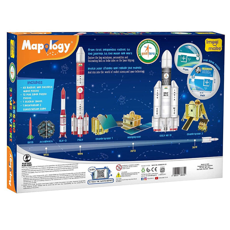 Imagimake Mapology - India's Space Odyssey