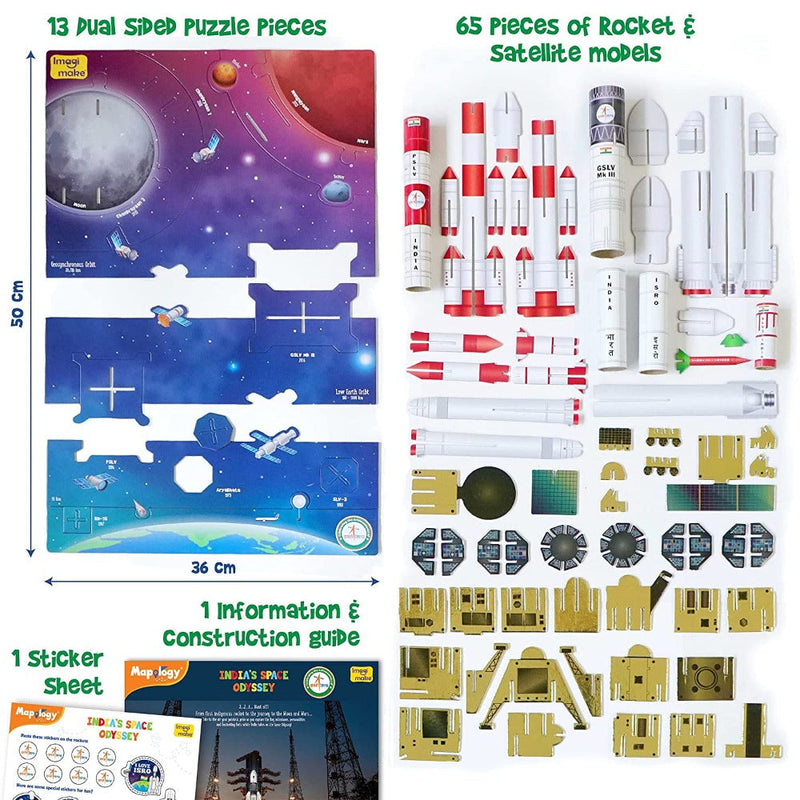 Imagimake Mapology - India's Space Odyssey