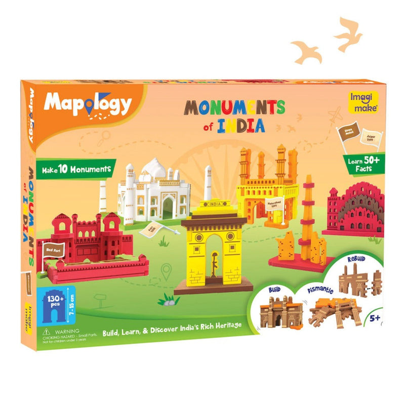 Imagimake Mapology Monuments-Learning & Education-Imagimake-Toycra