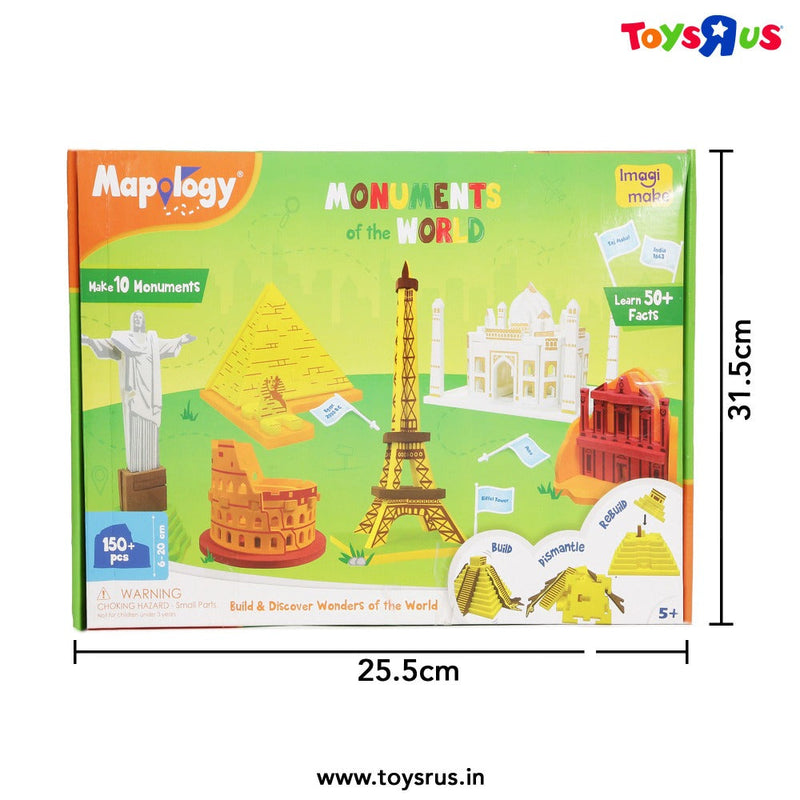 Imagimake Mapology Monuments-Learning & Education-Imagimake-Toycra