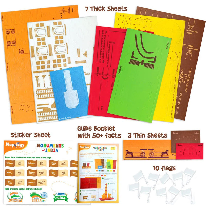 Imagimake Mapology Monuments-Learning & Education-Imagimake-Toycra