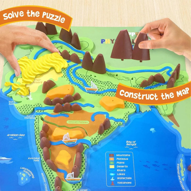 Imagimake Mapology - Physical Features of India
