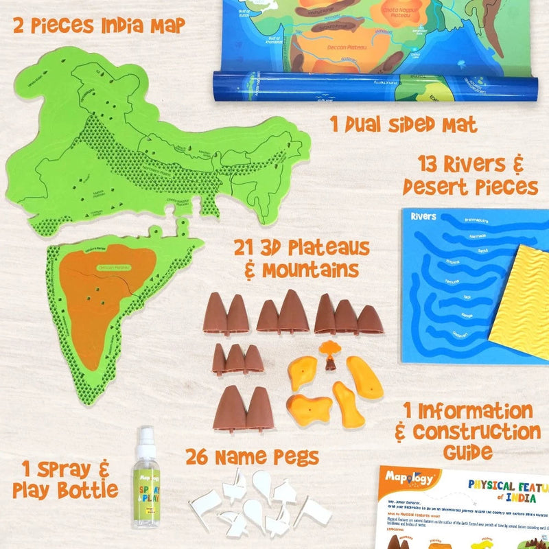 Imagimake Mapology - Physical Features of India