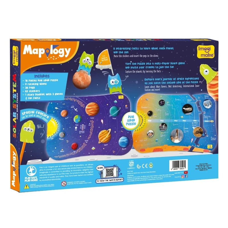 Imagimake Mapology Solar System Puzzle