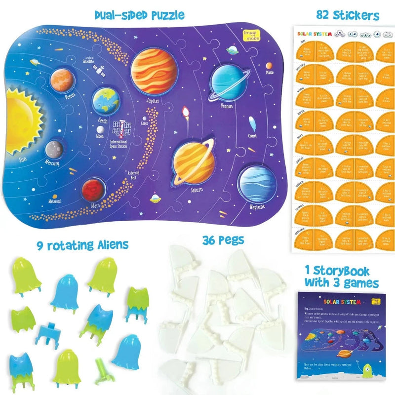 Imagimake Mapology Solar System Puzzle