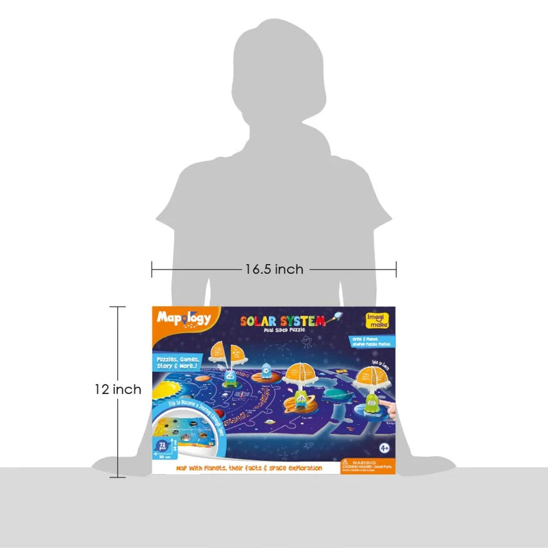 Imagimake Mapology Solar System Puzzle