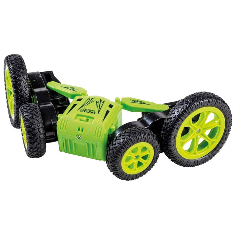 Innovador Remote Control Spinning Tracks Stunt Car - Green
