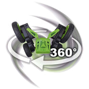 Innovador Remote Control Spinning Tracks Stunt Car - Green