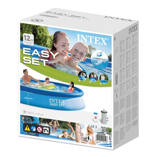 Intex 12FT Easy Set Pool With Water Filter-Outdoor Toys-Intex-Toycra