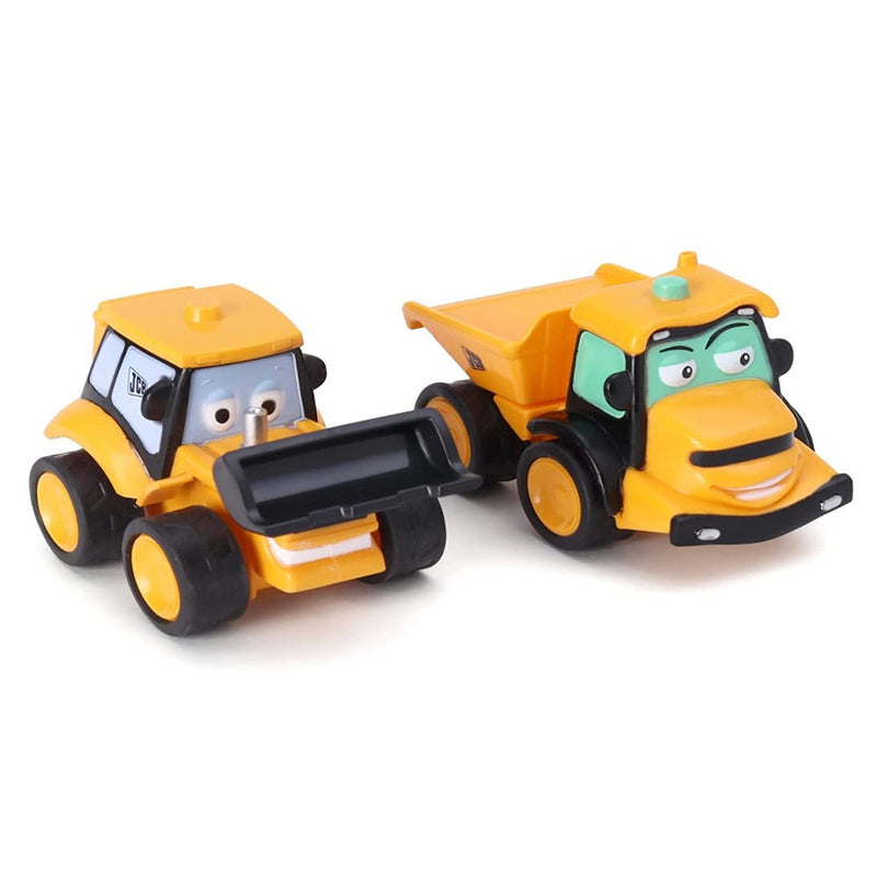 JCB My 1st Muddy Friends (Pack of 2) - Pull Back Toy