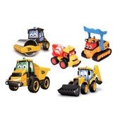 JCB My First Muddy Friends ( Pack of 5), Pull Back Toy