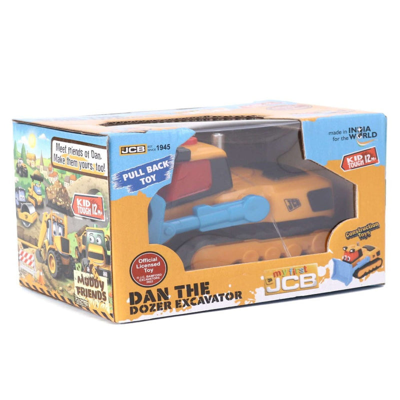 JCB My First The Pull Back Toy-Vehicles-My 1st JCB-Toycra