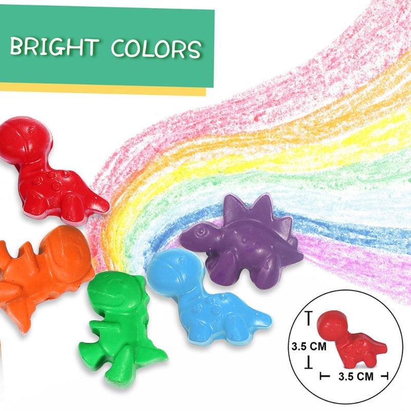 Jar Melo Beeswax Crayon 12 Colors