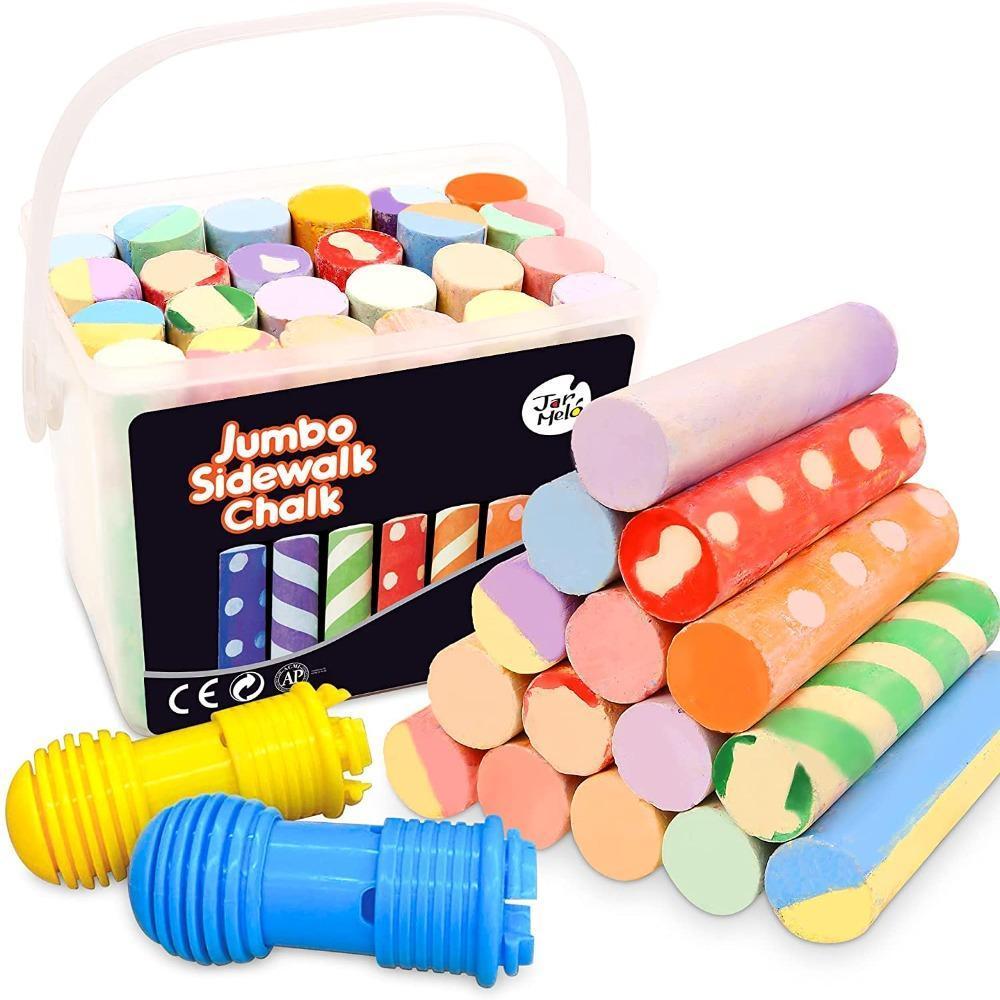 Jumbo Chalk Two Pack - It's Elementary