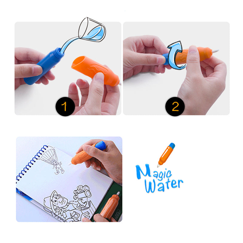 Jar Melo Magic Water Coloring Pad