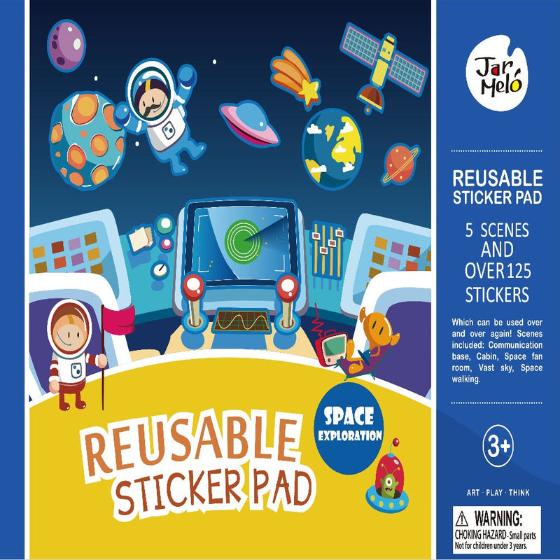 Jar Melo Reusable Sticker Pad Set