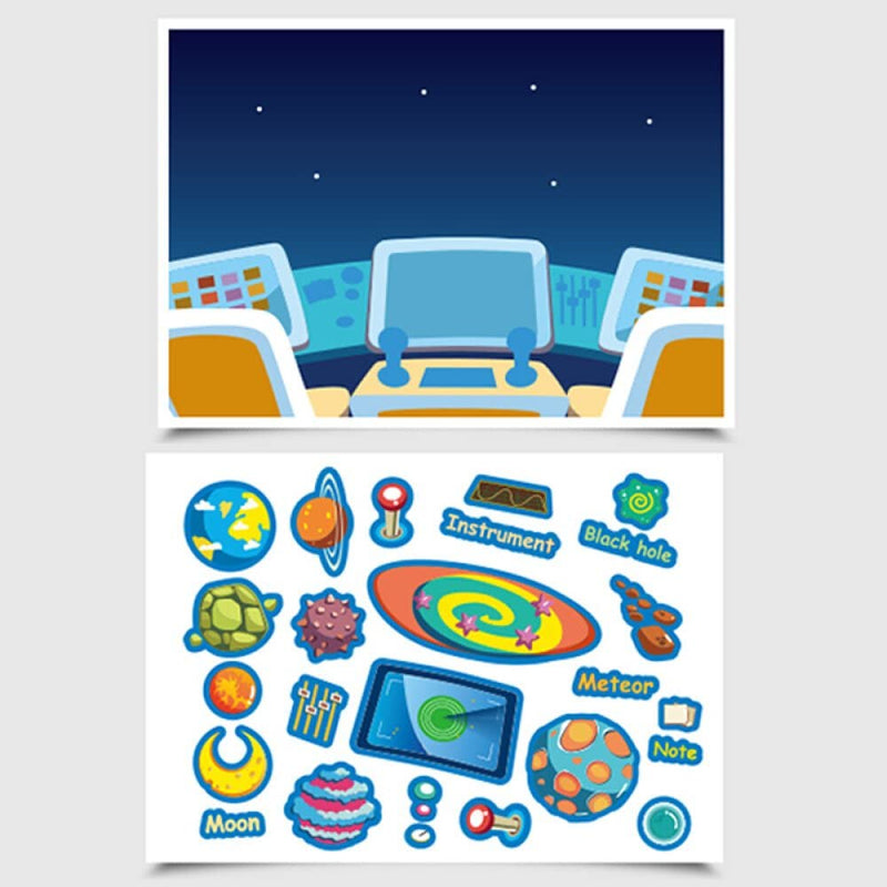 Jar Melo Reusable Sticker Pad Set