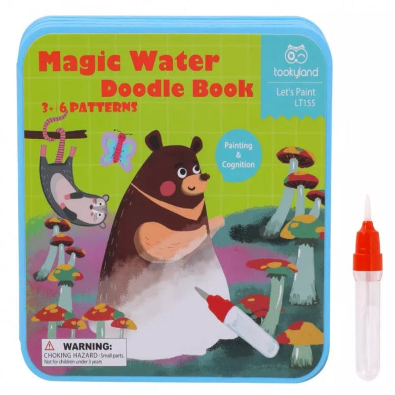Jarmelo Magic Water Colouring Book