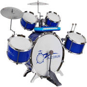 Jazz Drum Dj Rock Drum With Keyboard Set - Multi Color