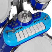 Jazz Drum Dj Rock Drum With Keyboard Set - Multi Color