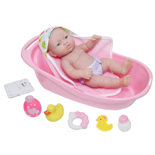 Jc toys La Newborn Bath Time Gift Set-Dolls-Jc toys-Toycra