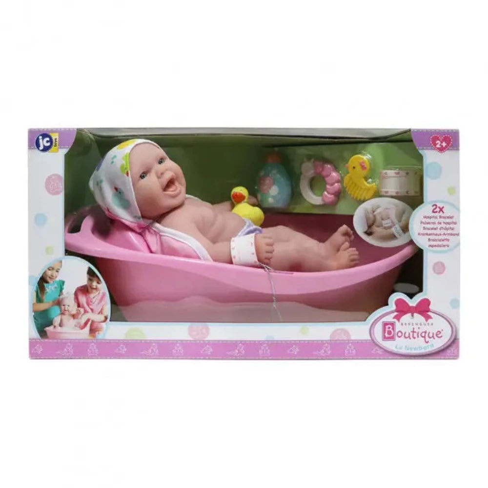 Jc toys La Newborn Bath Time Gift Set Toycra