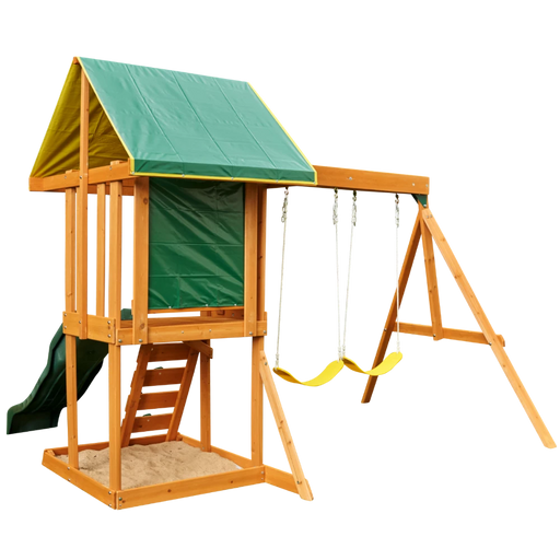 Kidkraft brockwell wooden playset 2025