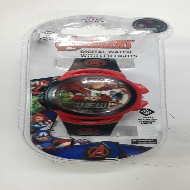 Kids Character Digital Watch With LED Lights