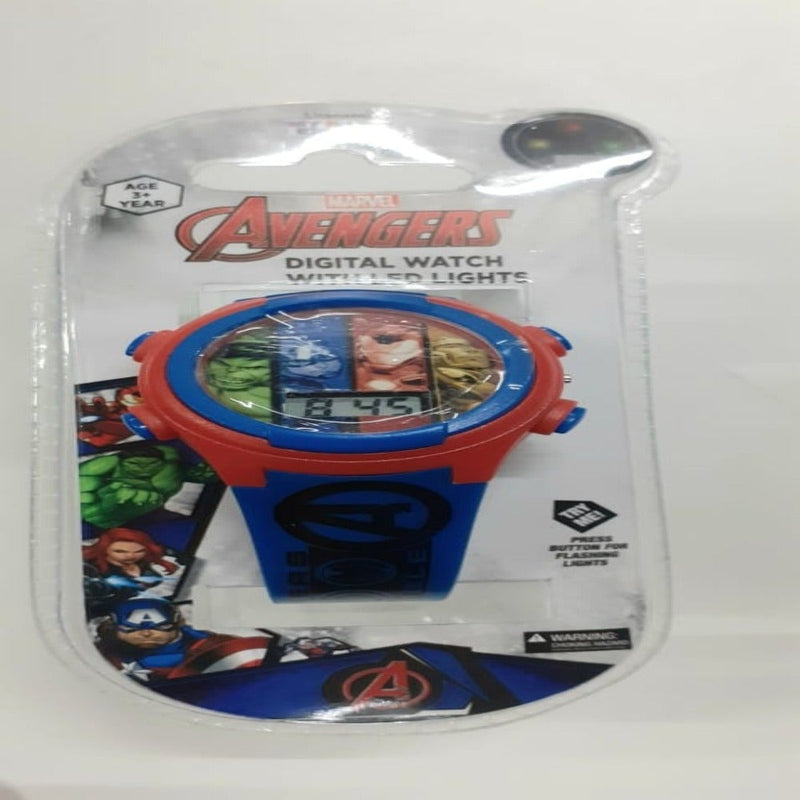 Kids Character Digital Watch With LED Lights