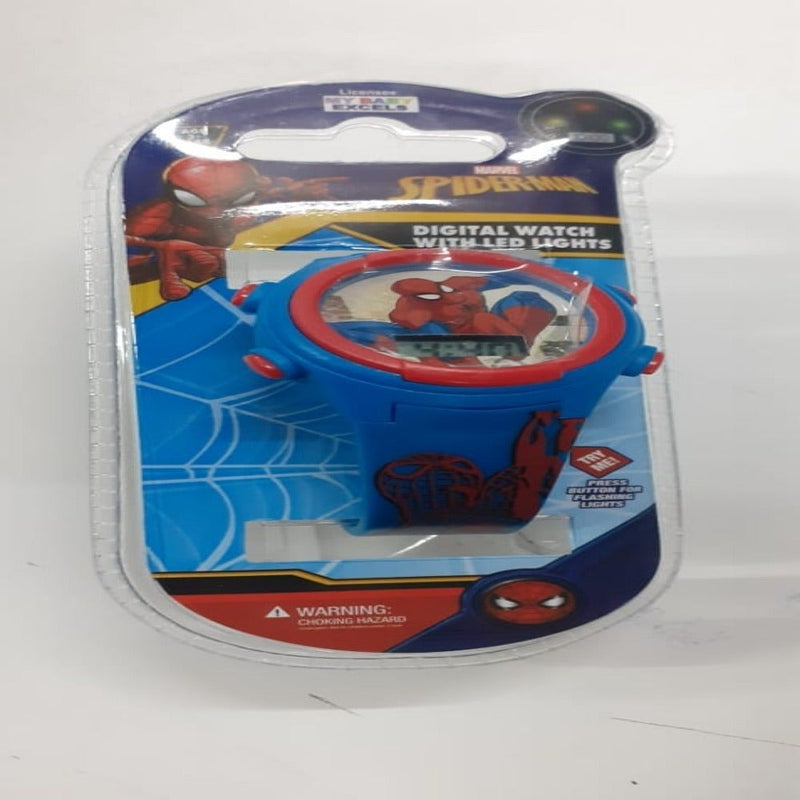 Kids Character Digital Watch With LED Lights